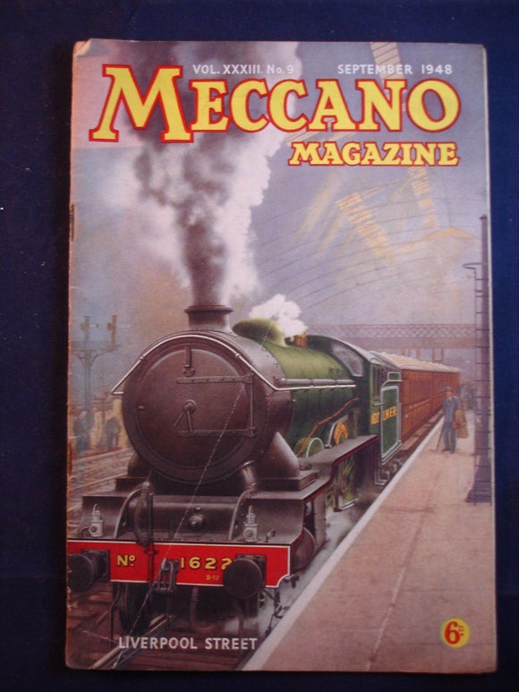 Vintage -  Meccano  Magazine- September 1948 -