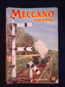 Vintage -  Meccano  Magazine - July 1949 -