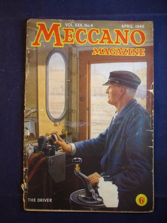 Vintage -  Meccano  Magazine - April 1945