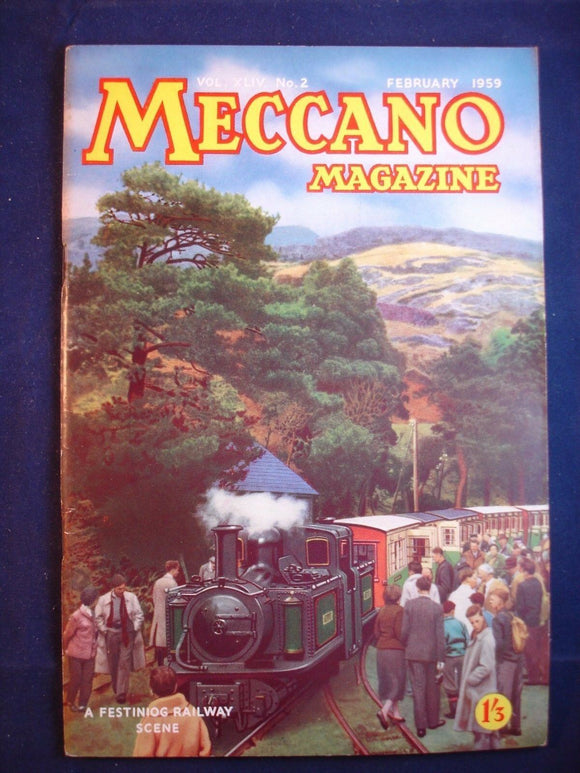 Vintage -  Meccano  Magazine - February 1959 -