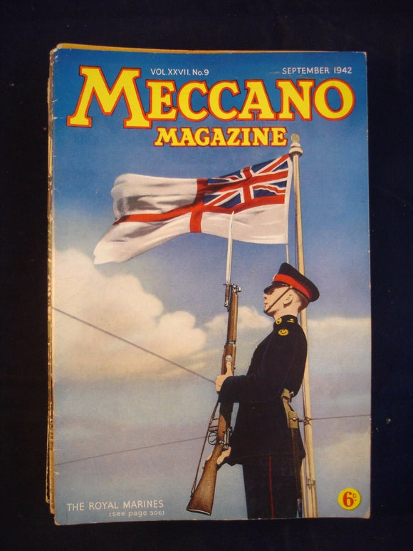 Vintage -  Meccano  Magazine- September 1942 -
