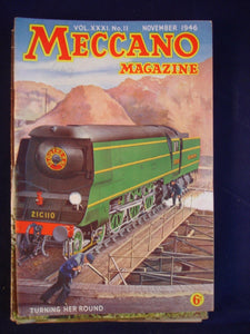Vintage -  Meccano  Magazine - November 1946 -