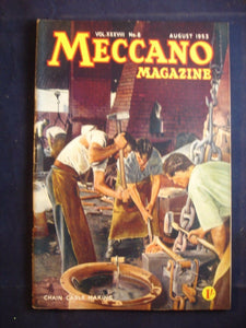 Vintage -  Meccano  Magazine - August 1953 -