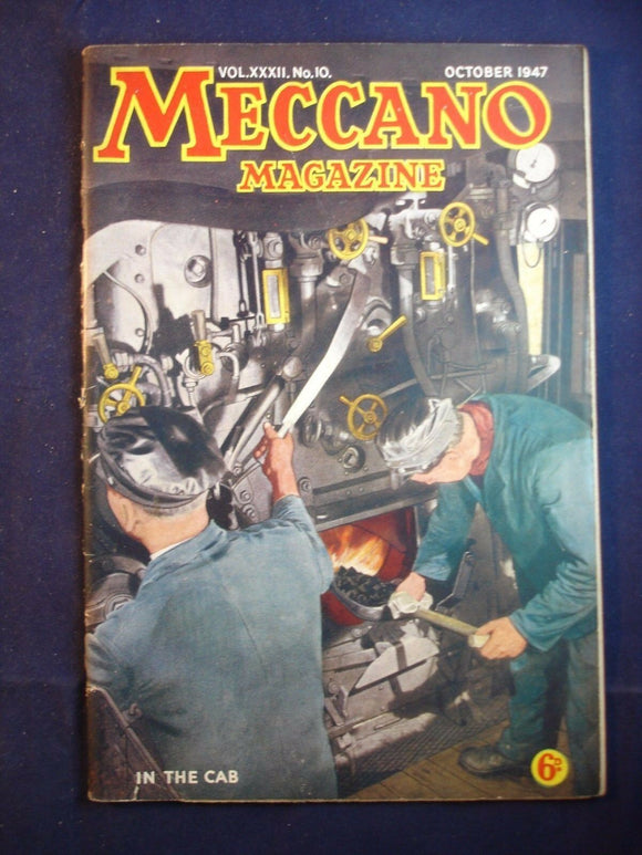 Vintage -  Meccano  Magazine - October 1947