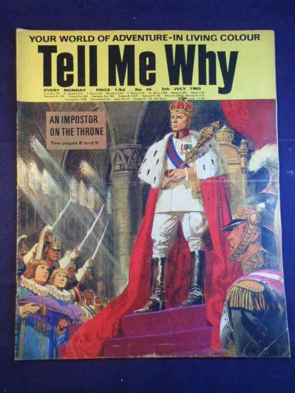 Tell me Why magazine - 5 July 1969