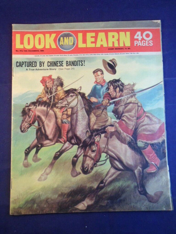Look and Learn magazine - 13 December 1969