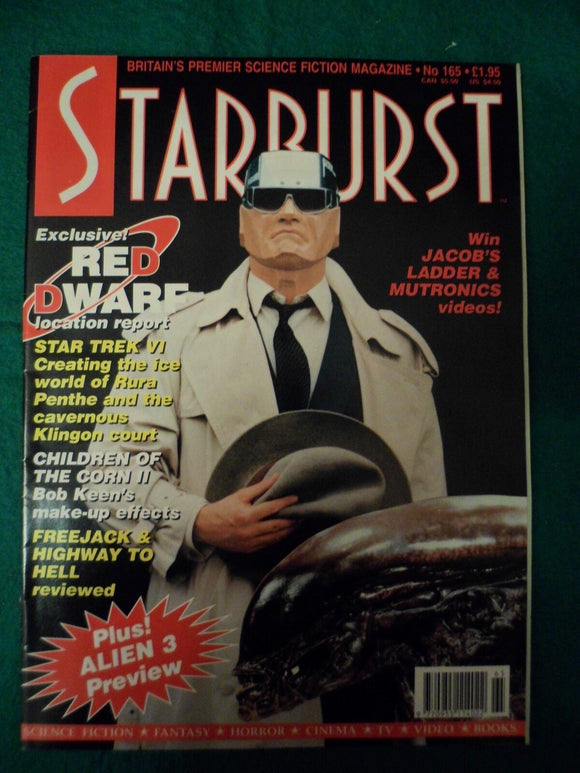 Starburst magazine - issue 165 - Star Trek IV - Red Dwarf
