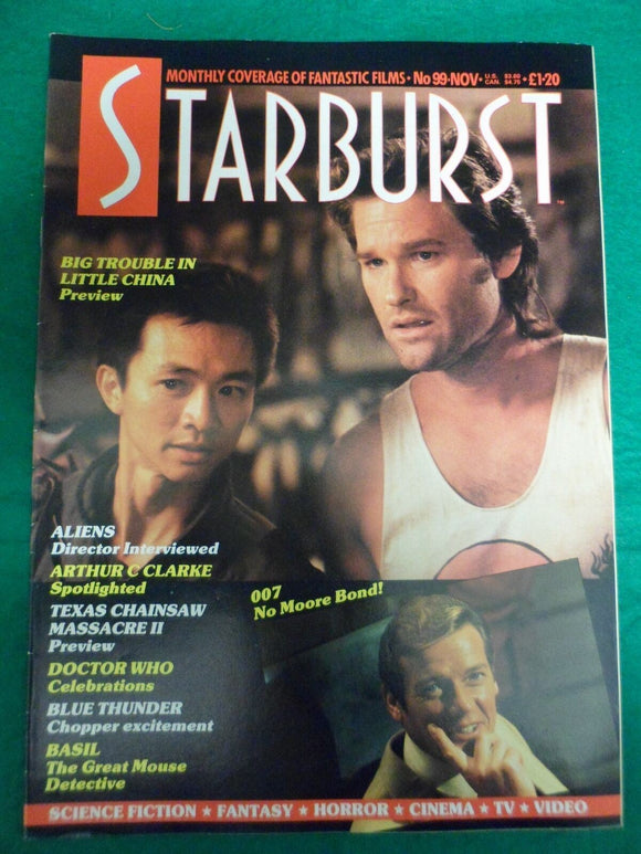Starburst magazine - issue 99 - Big trouble in Little China