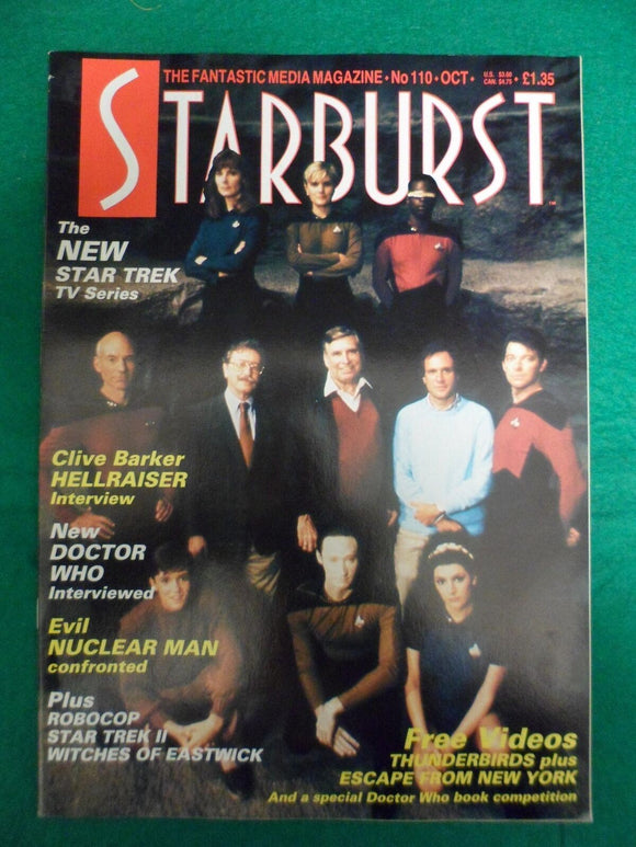 Starburst magazine - issue 110 - Star Trek - Hellraiser