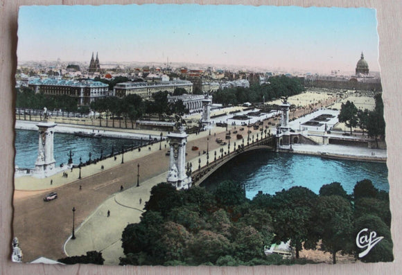 Postcard - Le Pont Alexandre III - Paris - 598