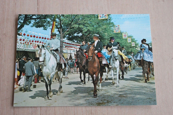 Postcard - Seville Sevilla - April Fair - 588