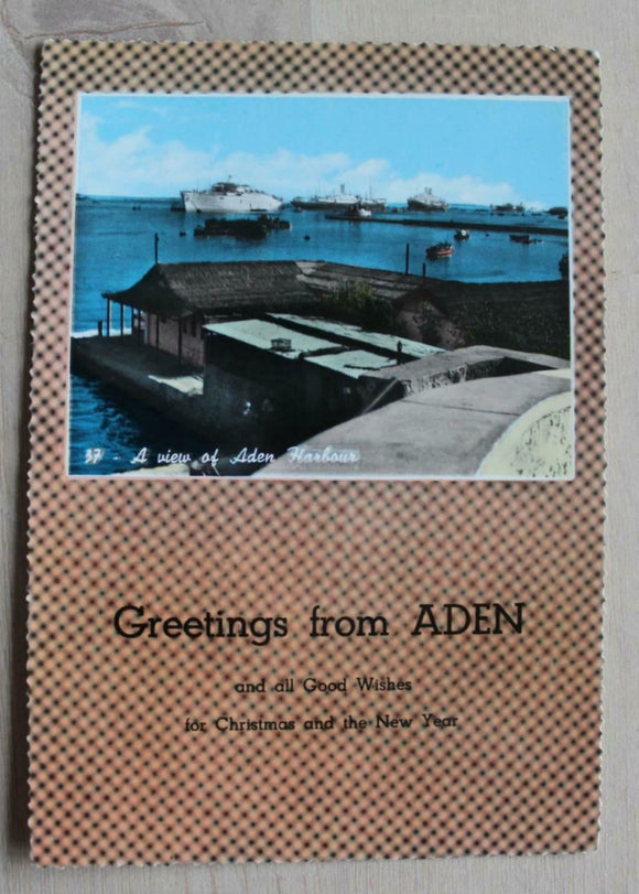 Postcard - Greetings from Aden  -  634