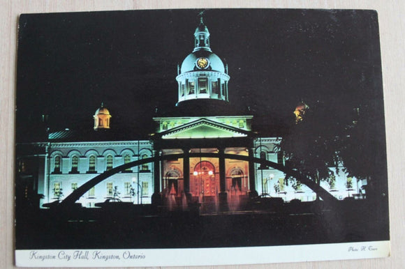 Postcard - Kingston City Hall - Ontario - 616