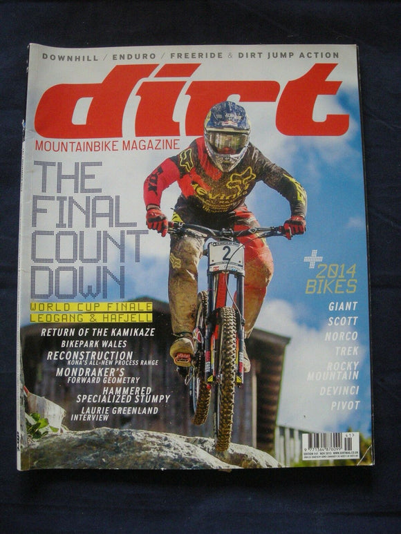 Dirt Mountainbike magazine - # 141 - November 2013