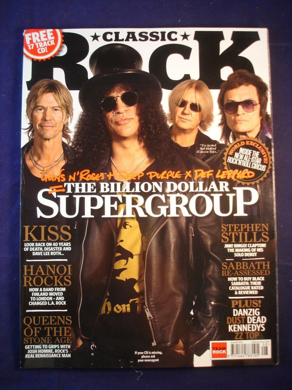 Classic Rock  magazine - Issue 187 - Billion dollar supergroup
