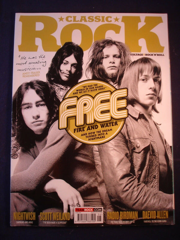 Classic Rock  magazine - Issue 210 - Free - Von Hertzen