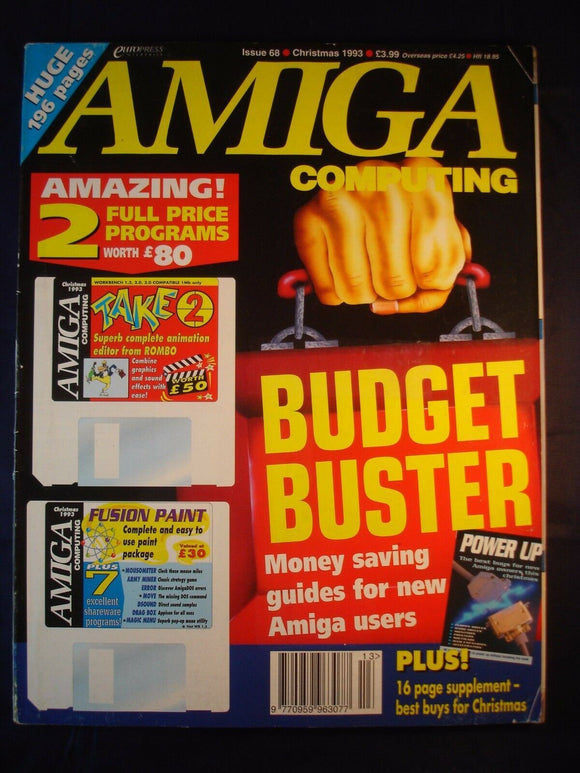 Amiga Computing Magazine - issue 68 - Christmas 1993