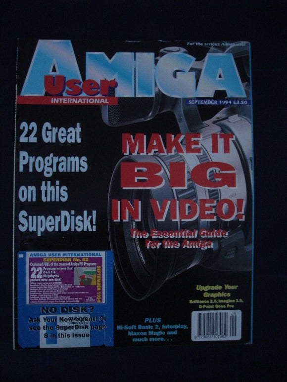 Amiga User International  - September 1994