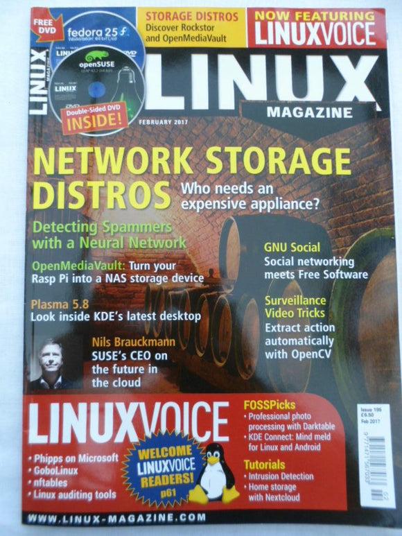 Linux Magazine - February 2017 - Network storage distros