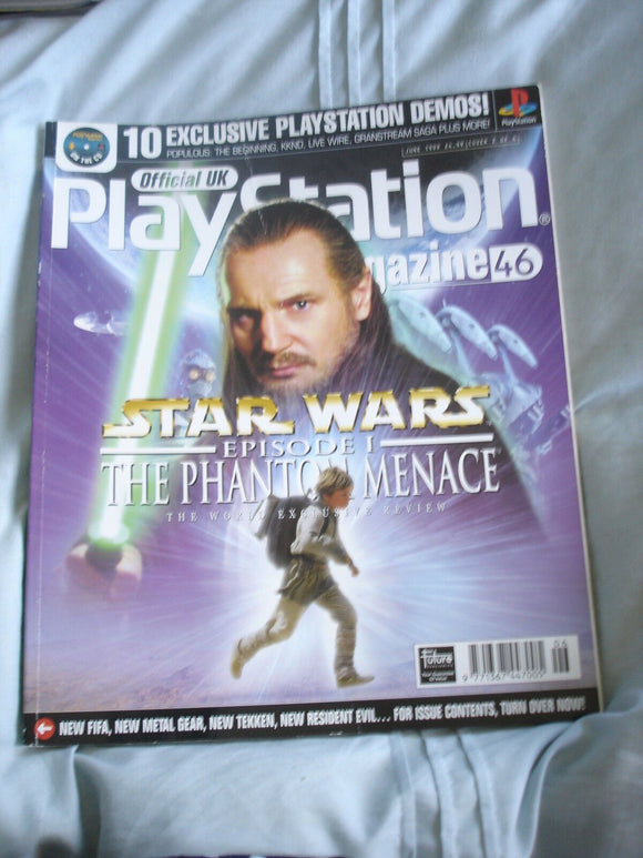 Official UK Playstation magazine with disc  issue # 46 - Star Wars