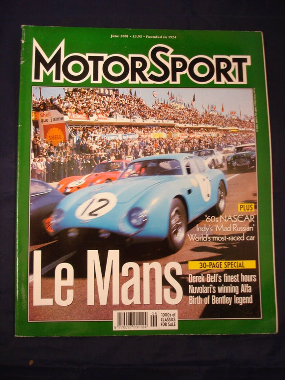 Motorsport Magazine June 2001 - Le Mans