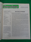 Motorsport Magazine - February 1982 - Contents shown in Photographs
