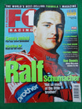 Formula One F1 Racing - May 1999 - Ralf Schumacher