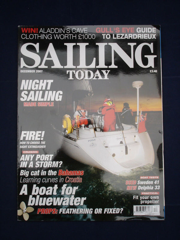 Sailing today - Dec 2007 - Sweden 41 - Delphia 33 - Lezardrieux