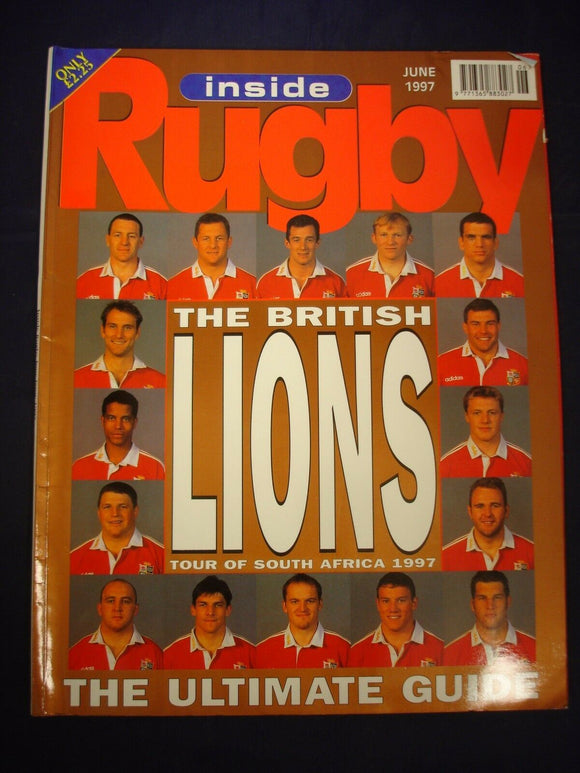 Inside Rugby magazine  - June 1997