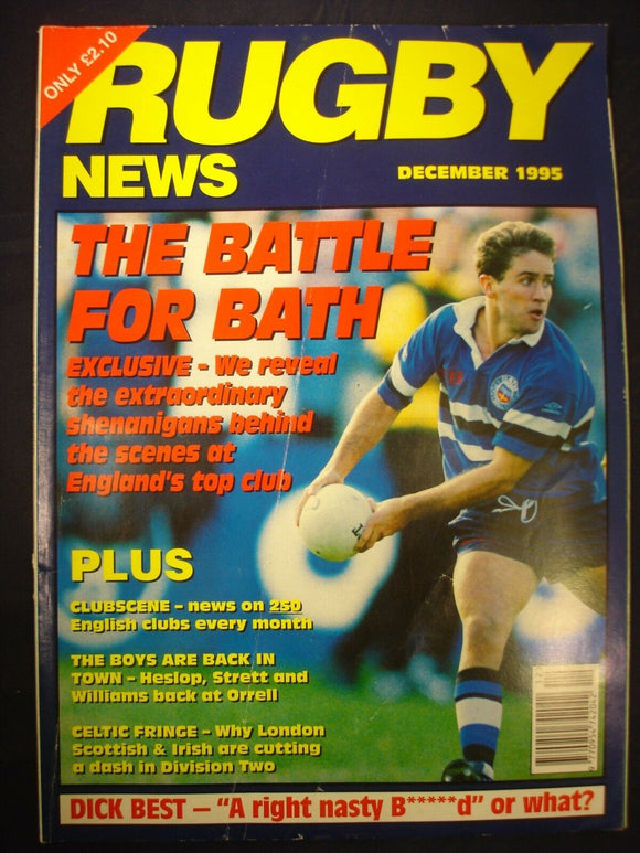 Rugby News magazine  - December 1995