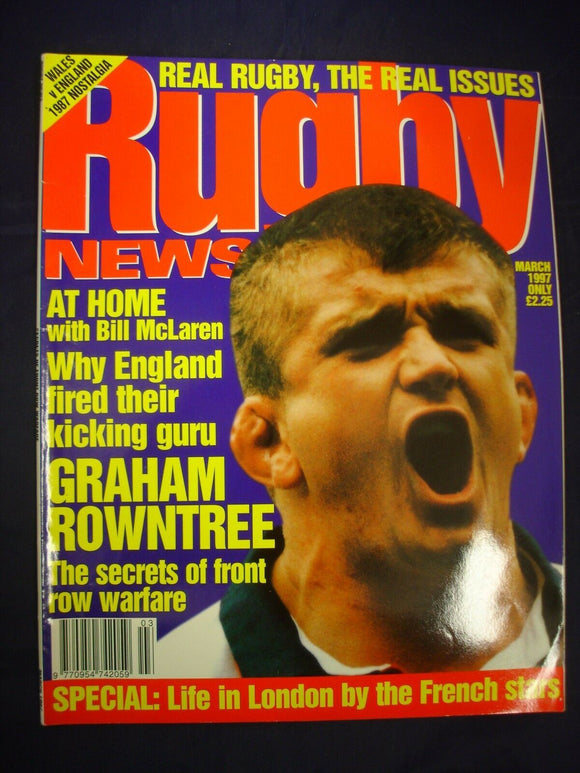 Rugby News magazine  - March 1997