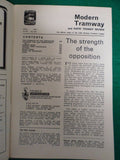 Modern Tramway Magazine - April 1976 - Contents shown in photographs