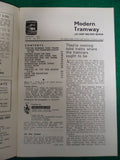 Modern Tramway Magazine - February 1969 - Contents shown in photographs