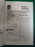 Modern Tramway Magazine - September 1970 - Contents shown in photographs
