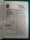 Modern Tramway Magazine - September 1970 - Contents shown in photographs