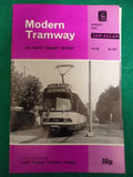 Modern Tramway Magazine - August 1975 - Contents shown in photographs