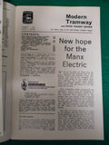 Modern Tramway Magazine - August 1975 - Contents shown in photographs
