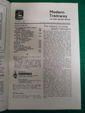 Modern Tramway Magazine - November 1969 - Contents shown in photographs