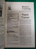 Modern Tramway Magazine - August 1981 - Contents shown in Photographs