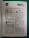 Modern Tramway Magazine - November 1976 - Contents shown in photographs