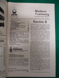 Modern Tramway Magazine - September 1981 - Contents shown in Photographs