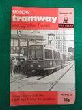 Modern Tramway Magazine - September 1975 - Contents shown in photographs