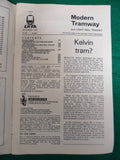 Modern Tramway Magazine - September 1975 - Contents shown in photographs