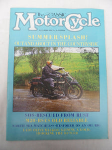 The Classic Motorcycle - Sept 1986 - M20 BSA - Matchless