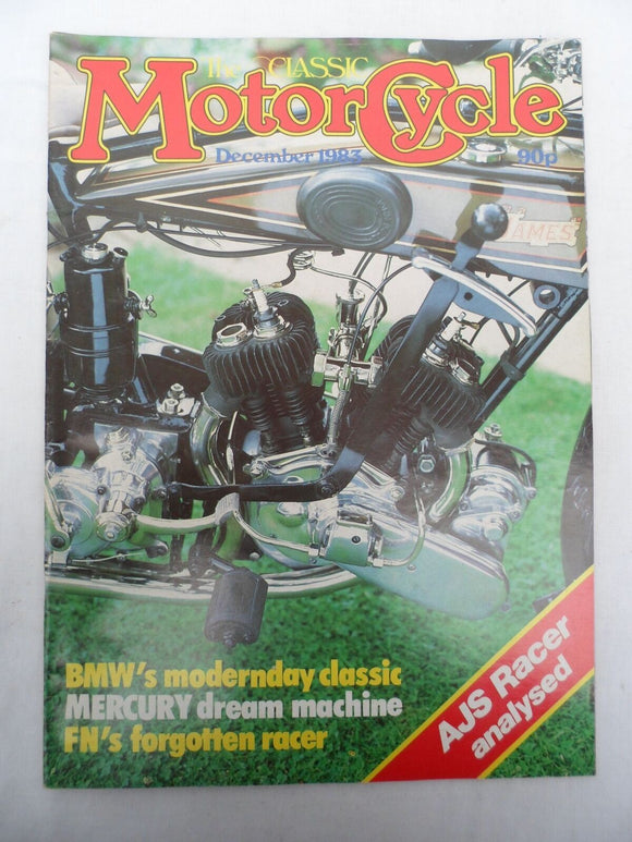The Classic Motorcycle - Dec 1983 - AJS Racer