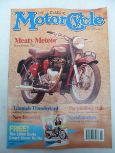 The Classic Motorcycle -April 1992 - Enfield 700 - Triumph Thunderbird