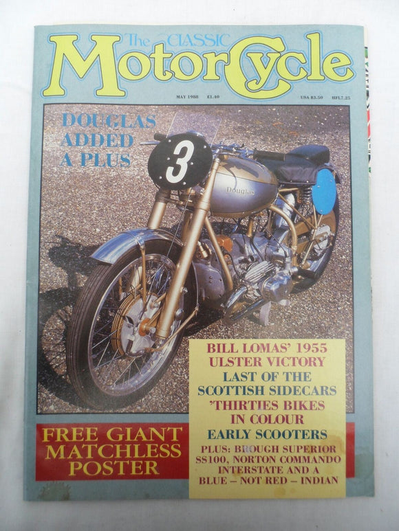 The Classic Motorcycle - May 1988 - Douglas - SS100 - Brough