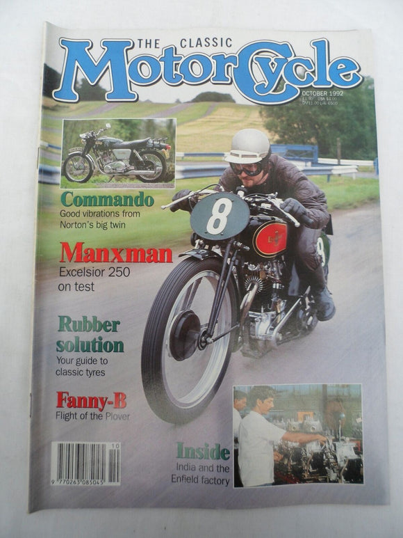 The Classic Motorcycle - Oct 1992 - Commando - Manxman - Fanny B