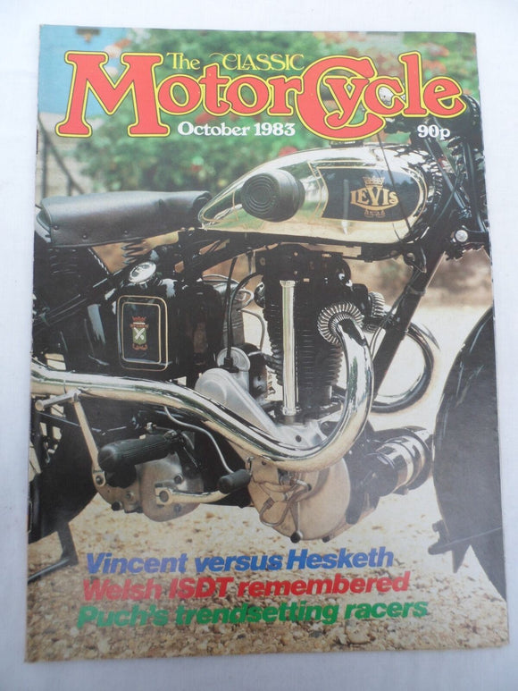 The Classic Motorcycle - Oct 1983 - Vincent vs Hesketh