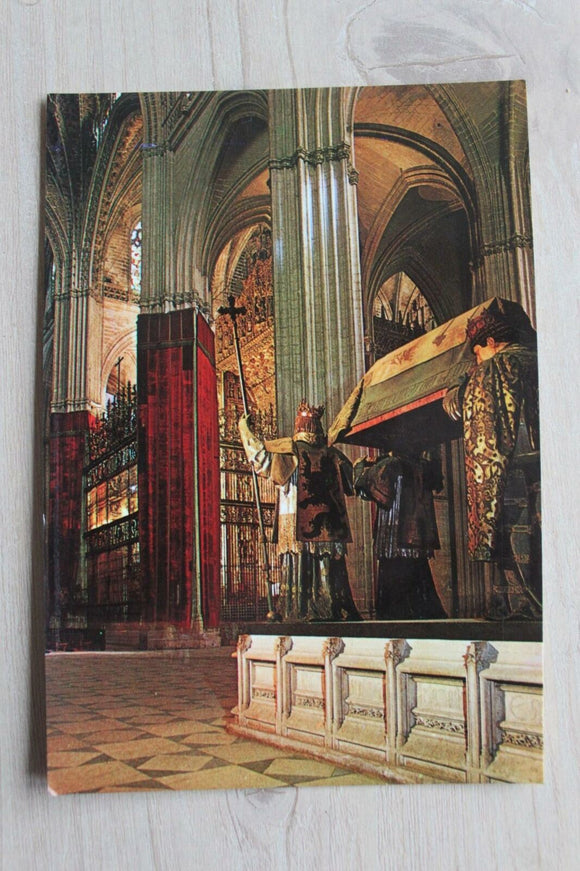 Postcard - Seville Cathedral interior - Sevilla - 672